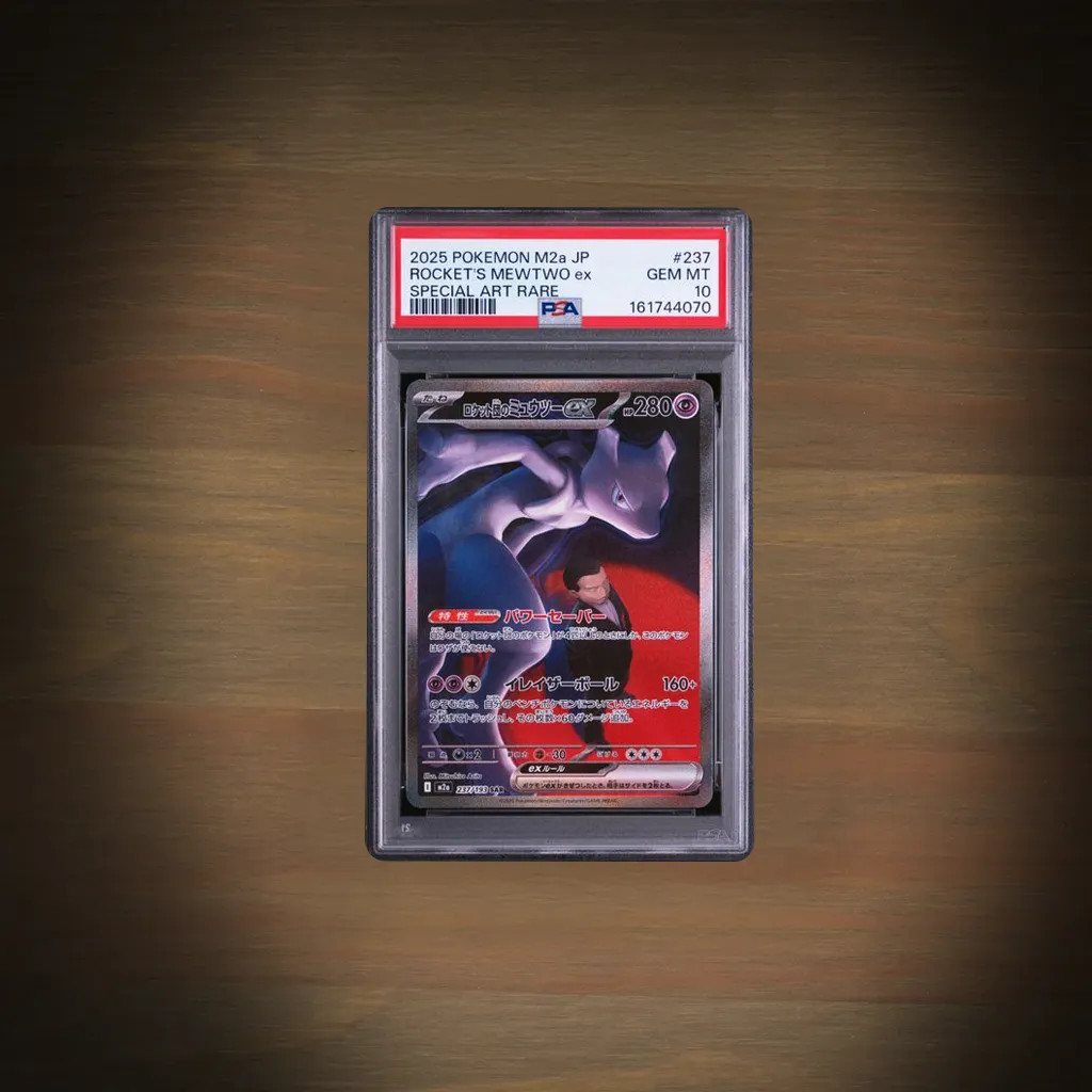 Pokemon - Team Rockets Mewtu-ex 237/193 MEGA Dream ex SAR PSA 10 [JP] – Foto 1