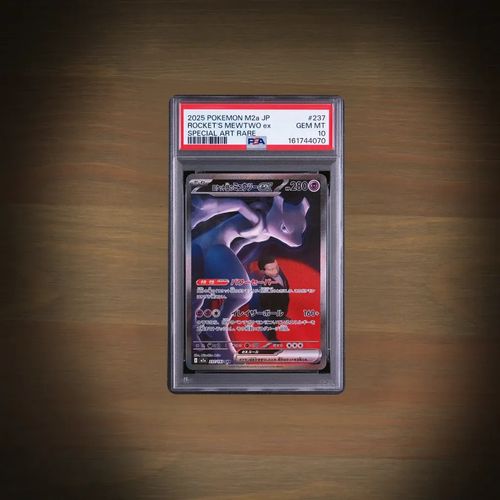 Pokemon - Team Rockets Mewtu-ex 237/193 MEGA Dream ex SAR PSA 10 [JP]