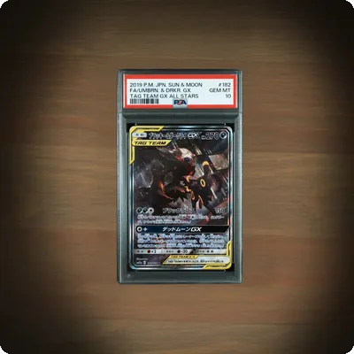 Pokemon - Nachtara & Darkrai-GX 182/173 Tag Team GX All Stars PSA 10 [JP]
